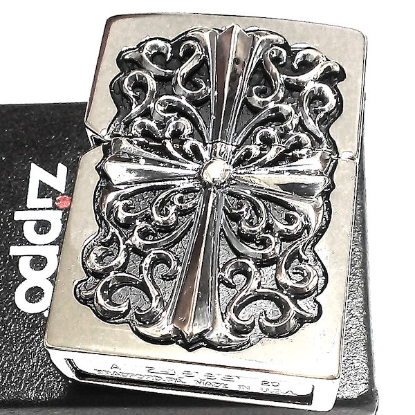 Qoo10] ジッポー ZIPPO メタルジャケット 超重厚 ジ