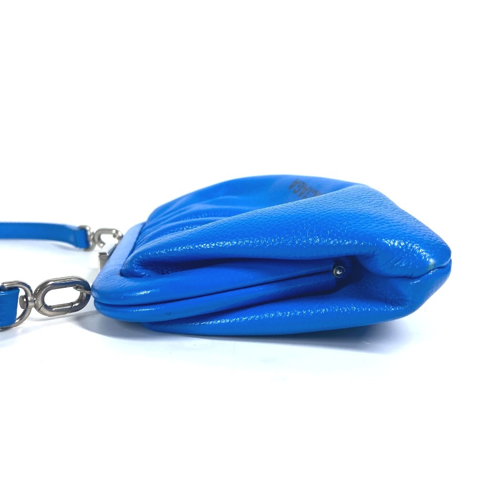 クラッチバッグ 618895 Cloud XS ロゴ クラウド カバン ポーチ バイカラー 2WAYバッグ ショルダーバッグ ポシェット レザー ブルー