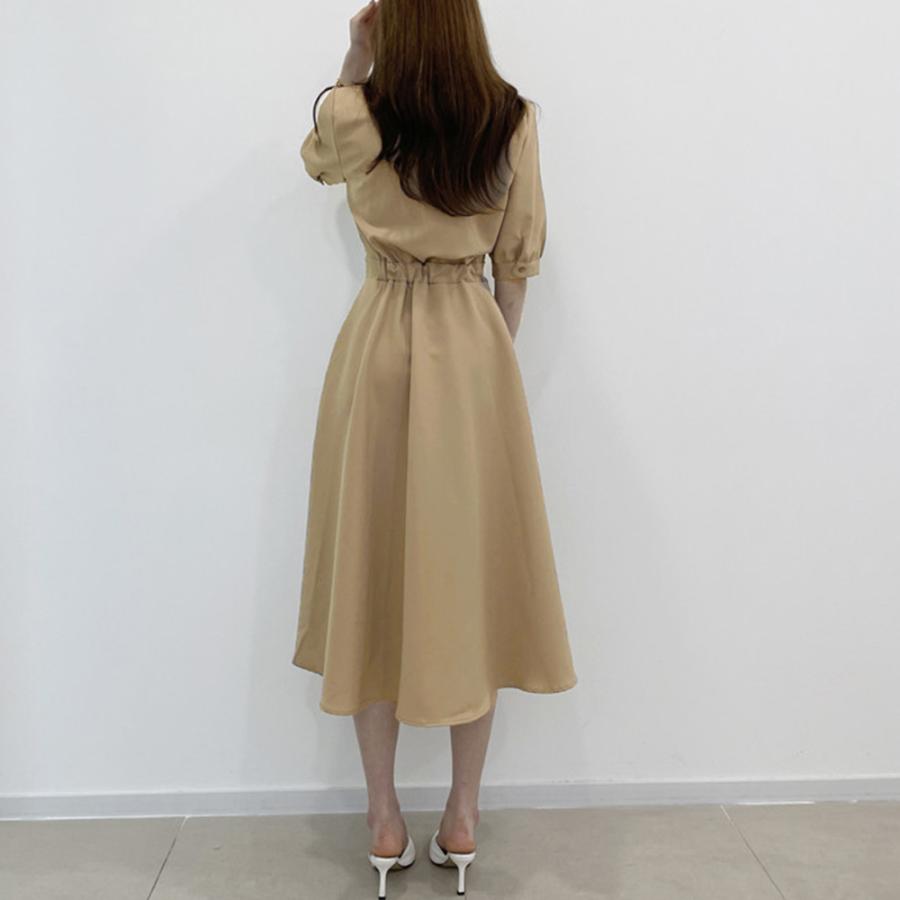 シャツワンピース ロング レディース韓国【ネコポス可】