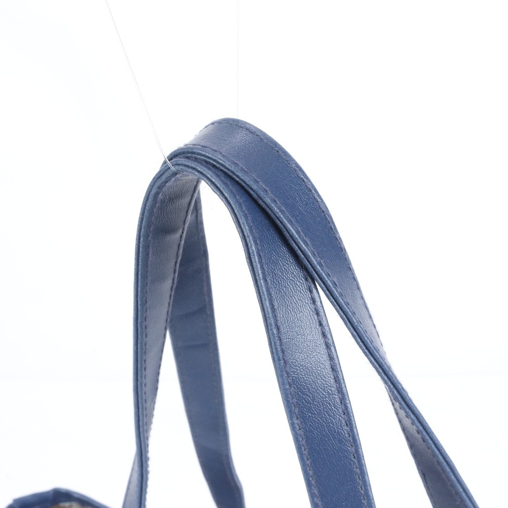 美品 モノグラム レザー×ナイロン トート バッグ 肩掛け ショルダー ハンド A4 レディース RCE CN5-5 中古