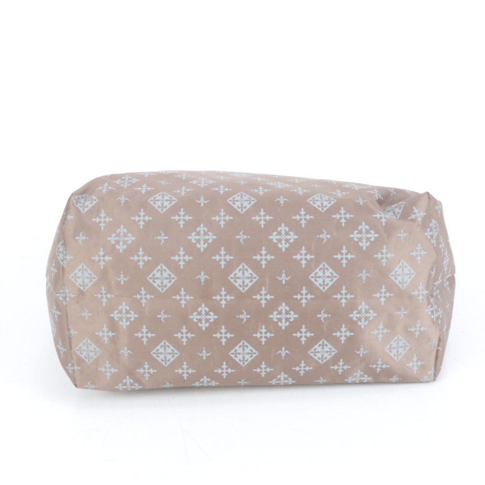 美品 モノグラム レザー×ナイロン トート バッグ 肩掛け ショルダー ハンド A4 レディース RCE CN5-5 中古