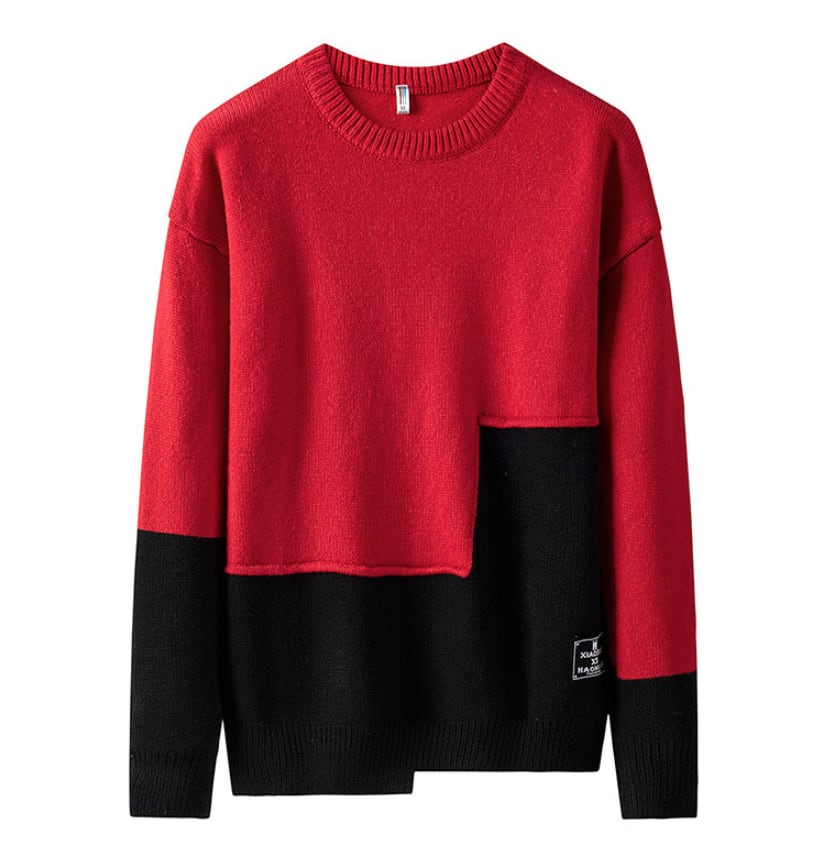 トップス 上着 人気 おすすめ おしゃれ お洒落 激安 安い プチプラ ニット セーター 長袖 ロング リブニット ラウンドネック 丸首 クルーネック ダメージ ドロップショルダー sh01