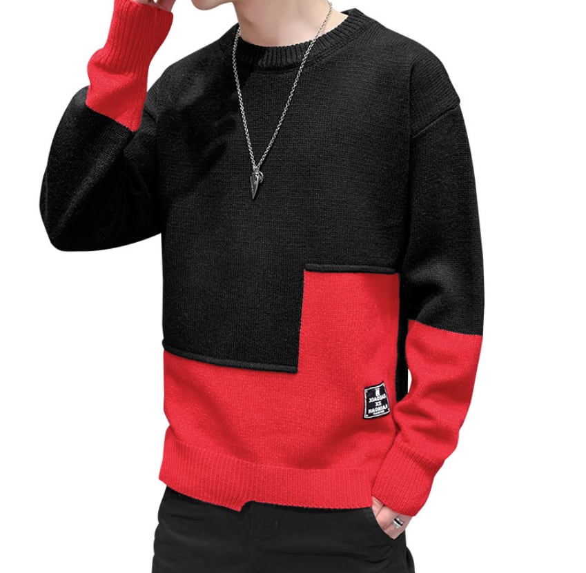 トップス 上着 人気 おすすめ おしゃれ お洒落 激安 安い プチプラ ニット セーター 長袖 ロング リブニット ラウンドネック 丸首 クルーネック ダメージ ドロップショルダー sh01