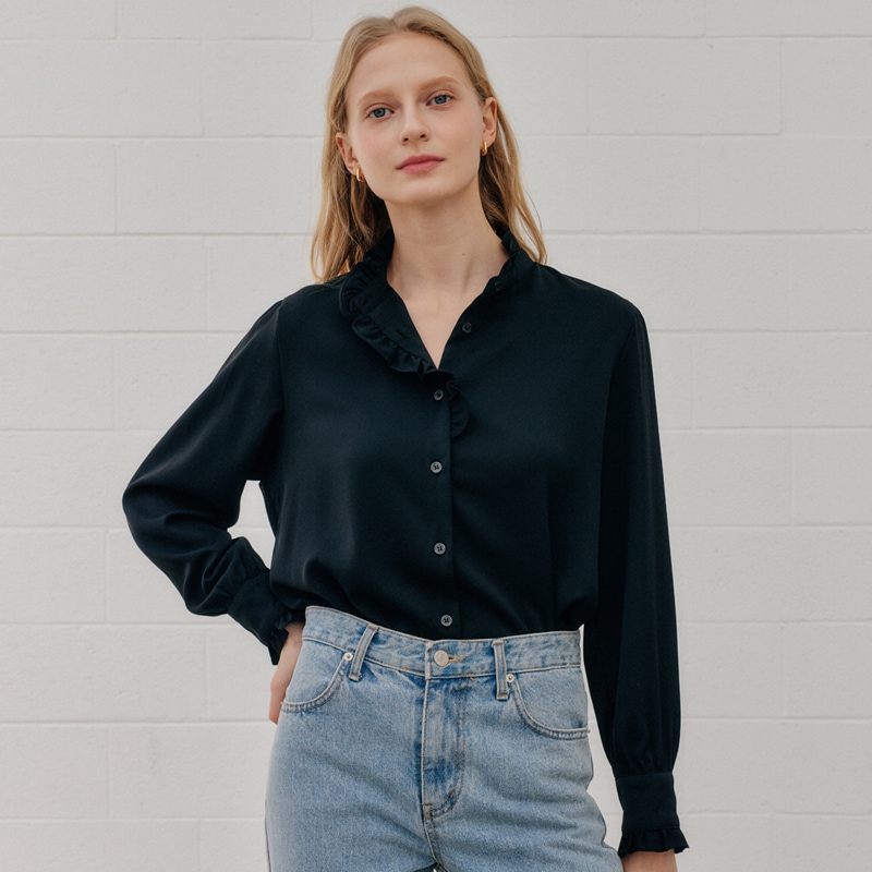 ツーフリルシャツ [2カラー]