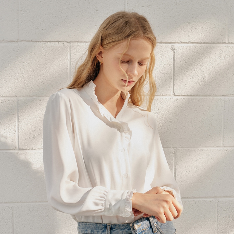 ツーフリルシャツ [2カラー]