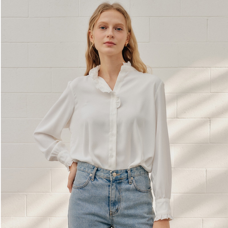 ツーフリルシャツ [2カラー]