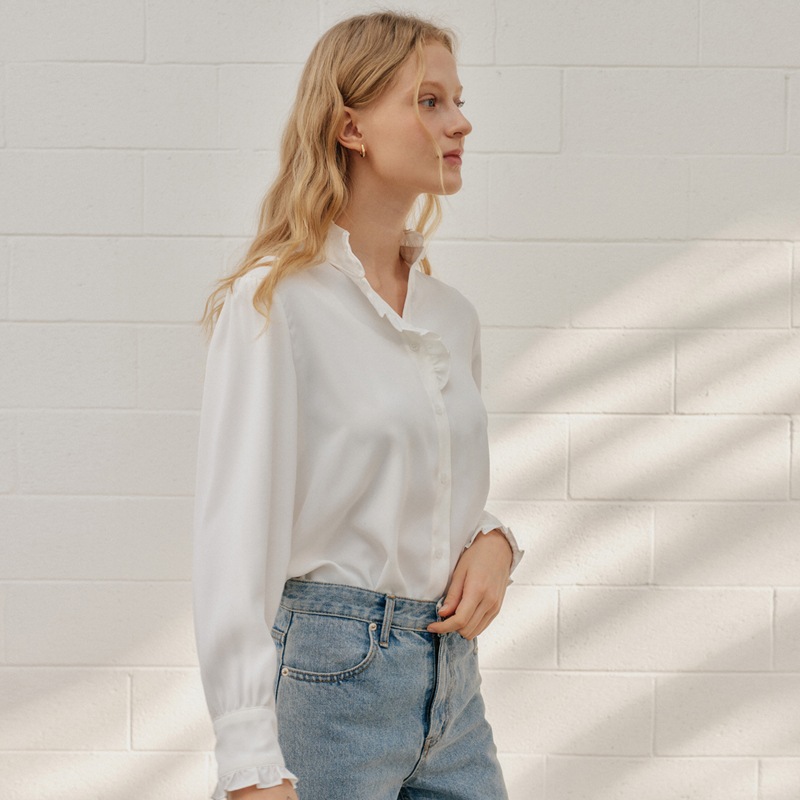 ツーフリルシャツ [2カラー]