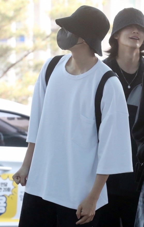 [SEVENTEENウォヌ着用] 7分丈オーバーフィットスタンダード SEVENTEENウォヌ着用】Overfit Standard T-shirt 7分丈 Tシャツ