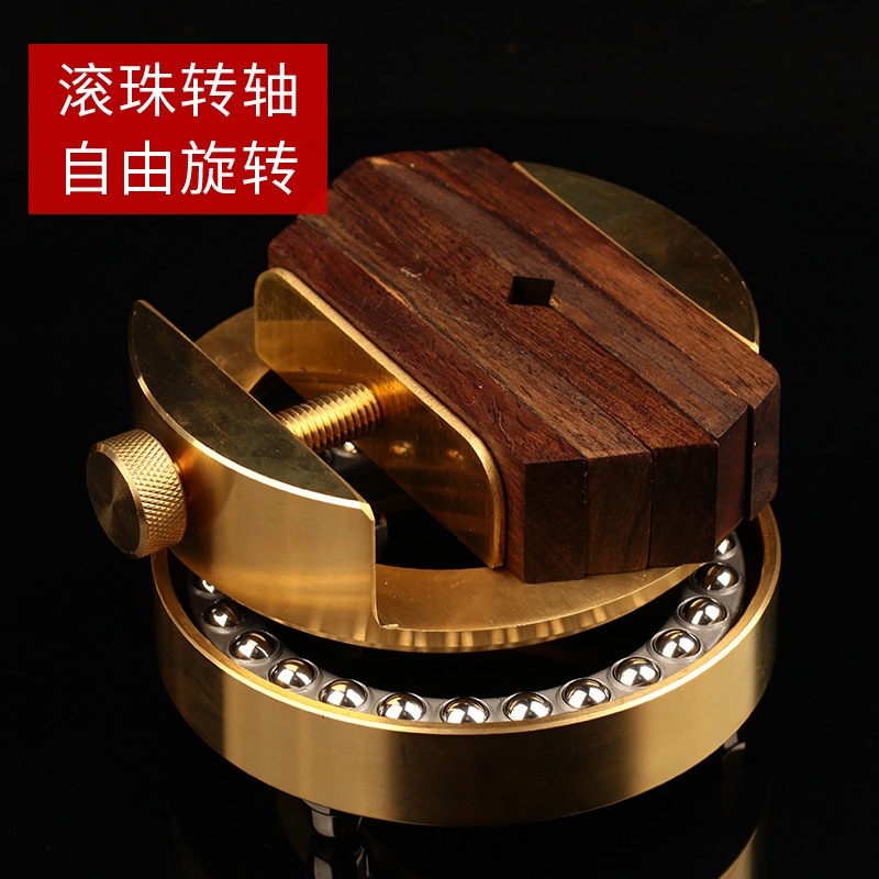 真鍮シールベッドカービングベッド統合された大きなシールカービングベッド360度回転シールダブルヘッド真鍮学習用品