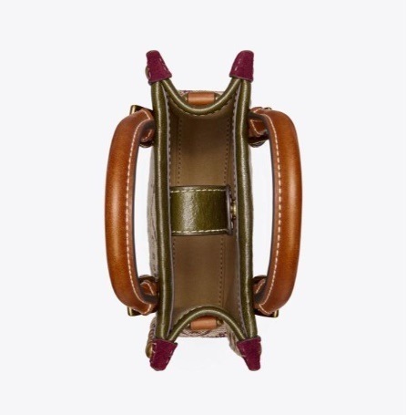 2WAY ミニトートバッグ ハンドバッグ ショルダーバッグ Tモノグラム ジャガード 139438