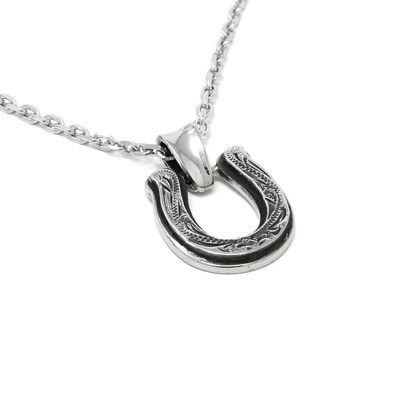 LH-1 ハワイアン ホースシューネックレス サージカルステンレス(シルバー) 03NE0355SV 馬蹄 ステンレスネックレス (金属アレルギー対応) LH-1 ハワイアン ホースシューネックレス サージカルステンレス(シルバー) 03NE0355SV 馬蹄 ステンレスネックレス (金属アレルギー対応)