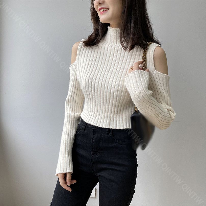 OFFクーポン タートルネック 長袖 ニット セーター ハイネック レディース おしゃれ ハイウエスト セクシー インナー タイト ベーシック トップス 秋 ニットセーター ストレッチ 無地 シンプル OFFクーポン タートルネック 長袖 ニット セーター ハイネック レディース おしゃれ ハイウエスト セクシー インナー タイト ベーシック トップス 秋 ニットセーター ストレッチ 無地 シンプル