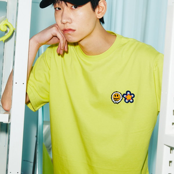 【POSE NUMBER EIGHT】P.T RINGER TEE [TXT テヒョン着用] 兼用 Qoo10] MISTER CHILD [TXT テヒョン 着用] DOUBLE