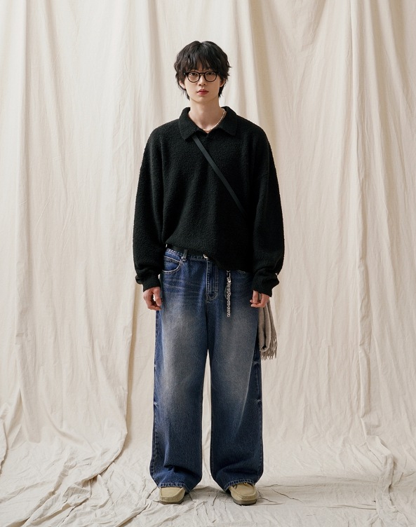 JEMUT] Sahara Domingo Wide Denim Pants