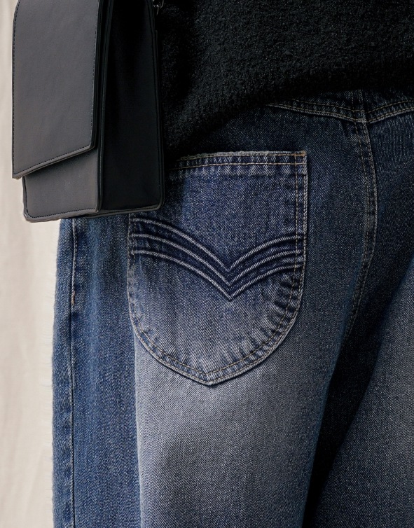 JEMUT] Sahara Domingo Wide Denim Pants