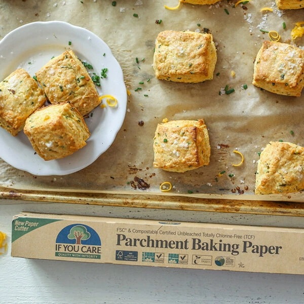 イフユーケア FSC&コンポスタブル認証 無漂白パーチメントベイキングペーパー ロールタイプ 6本 イフユーケア FSC&コンポスタブル認証 無漂白パーチメントベイキングペーパー ロールタイプ 6本