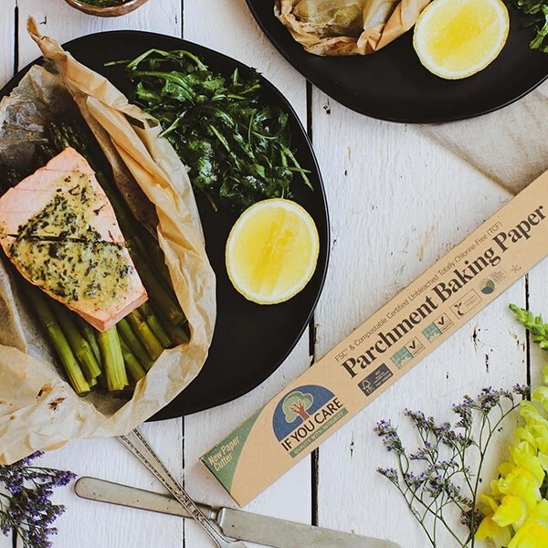 イフユーケア FSC&コンポスタブル認証 無漂白パーチメントベイキングペーパー ロールタイプ 6本 イフユーケア FSC&コンポスタブル認証 無漂白パーチメントベイキングペーパー ロールタイプ 6本