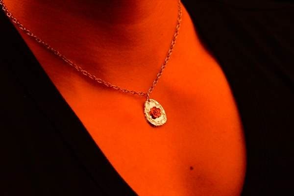 シルバーアクセサリー 桜 花 チェリー ツタ ピンクゴールド プレート メンズ レディース ペンダント ネックレス シルバーアクセサリー 桜 花 チェリー ツタ ピンクゴールド プレート メンズ レディース ペンダント ネックレス