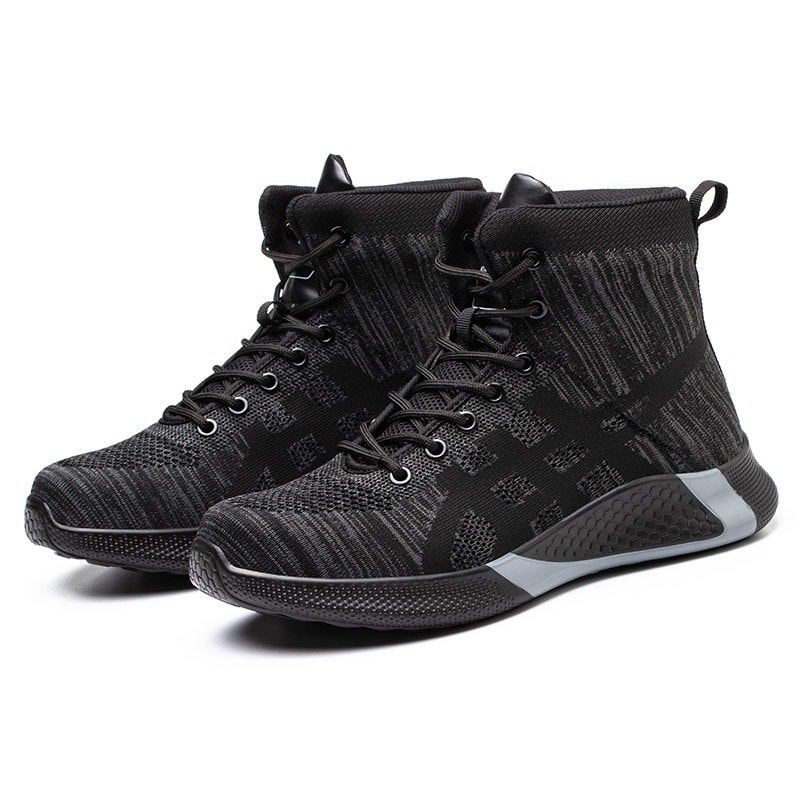 安全靴 あんぜん靴 作業靴 メンズ レディース 軽量 通気性 鋼先芯JIS H級相当 ミッドソール 耐摩耗 クッション性 オシャレ 耐滑ソール 工事現場 作業