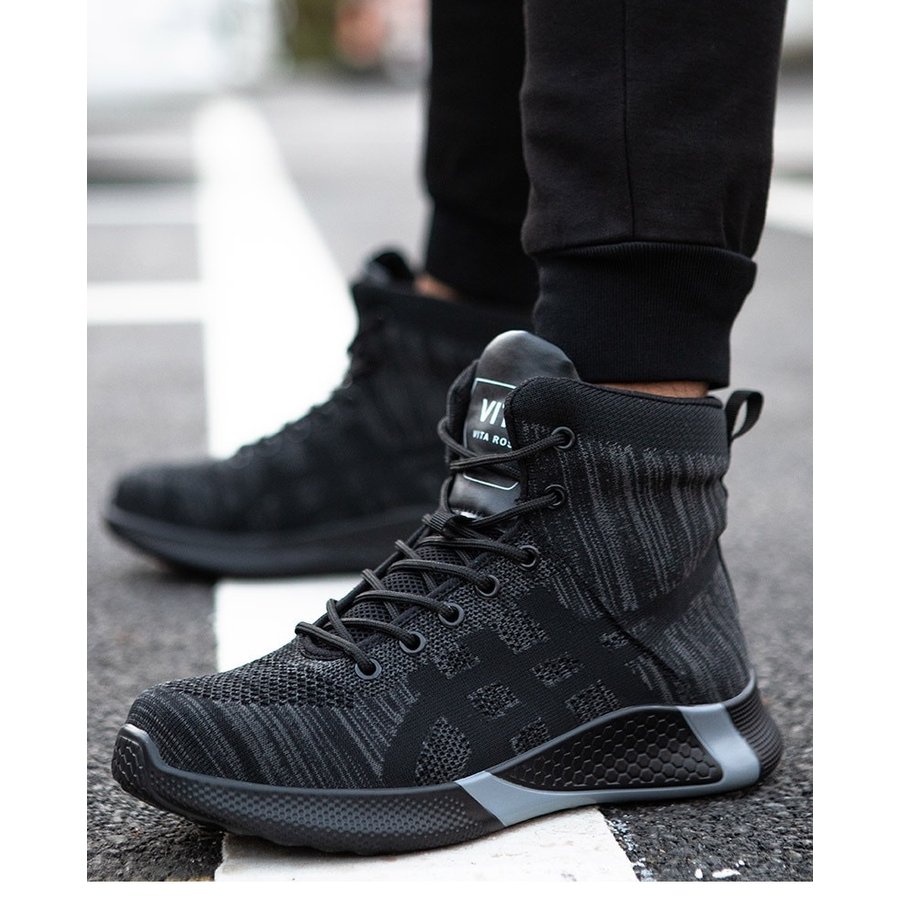 安全靴 あんぜん靴 作業靴 メンズ レディース 軽量 通気性 鋼先芯JIS H級相当 ミッドソール 耐摩耗 クッション性 オシャレ 耐滑ソール 工事現場 作業