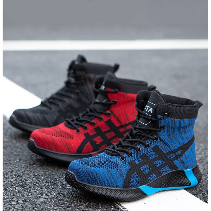 安全靴 あんぜん靴 作業靴 メンズ レディース 軽量 通気性 鋼先芯JIS H級相当 ミッドソール 耐摩耗 クッション性 オシャレ 耐滑ソール 工事現場 作業