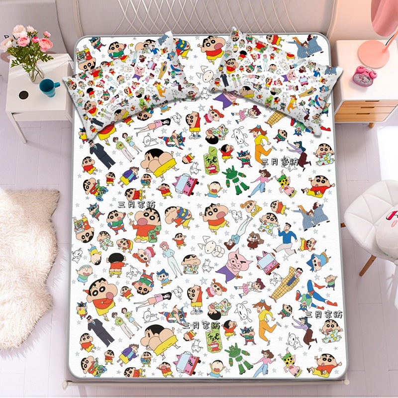 厳選新クレヨンしんちゃん ミルクシルクマット 3点セット 子供用漫画 洗えるアイスシルクマット エアコンソフト 厳選新クレヨンしんちゃん ミルクシルクマット 3点セット 子供用漫画 洗えるアイスシルクマット エアコンソフト