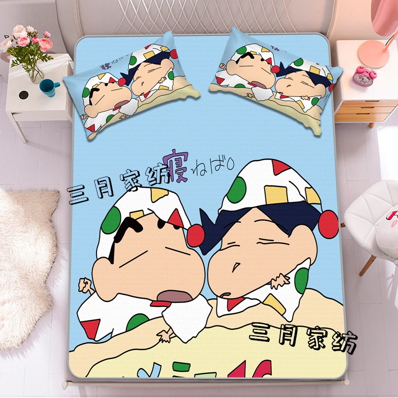 厳選新クレヨンしんちゃん ミルクシルクマット 3点セット 子供用漫画 洗えるアイスシルクマット エアコンソフト 厳選新クレヨンしんちゃん ミルクシルクマット 3点セット 子供用漫画 洗えるアイスシルクマット エアコンソフト