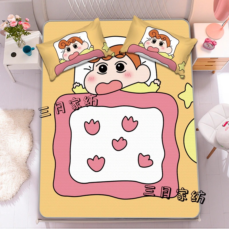 厳選新クレヨンしんちゃん ミルクシルクマット 3点セット 子供用漫画 洗えるアイスシルクマット エアコンソフト 厳選新クレヨンしんちゃん ミルクシルクマット 3点セット 子供用漫画 洗えるアイスシルクマット エアコンソフト