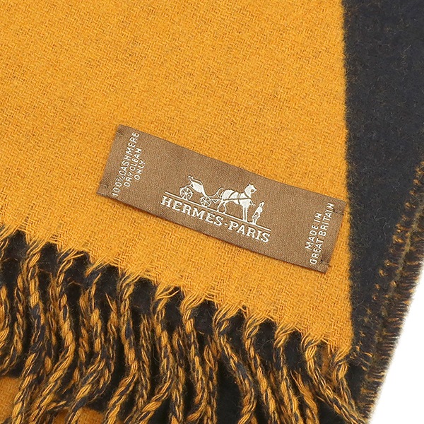エルメス マフラー CASAQUE OPTIQUE カシミヤマフラー 《カザック・キーコレクション》 | Hermès