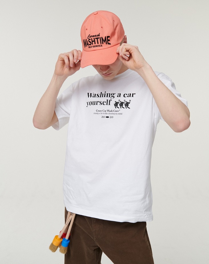 [Crazy Car Wash Crew] WASH TIME BALL CAP