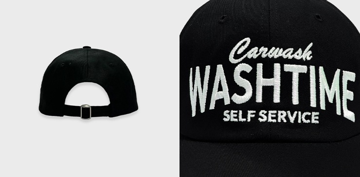 [Crazy Car Wash Crew] WASH TIME BALL CAP