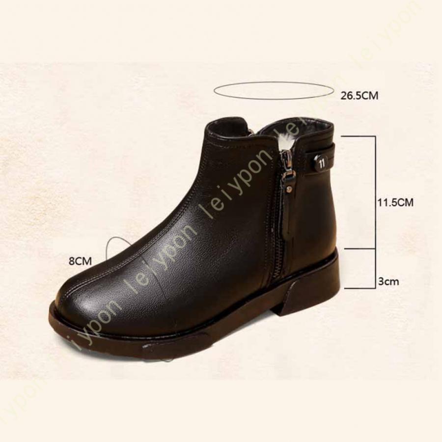 ムートンブーツ レディース 滑らない ショートブーツ 冬靴 スノーブーツ ショート靴 大きいサイズ 通学 おしゃれ 暖かい スノーシューズ 防寒 防滑 通勤