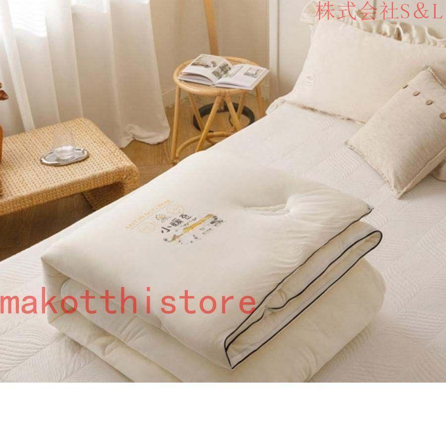 かけ布団 シングル 寝汗吸収 肌掛け布団 通気性いい かけ布団 ダブル ふんわりとろける肌触り 羽毛タッチ 洗濯可能 無地掛けぶとん ふとん 抗菌防臭