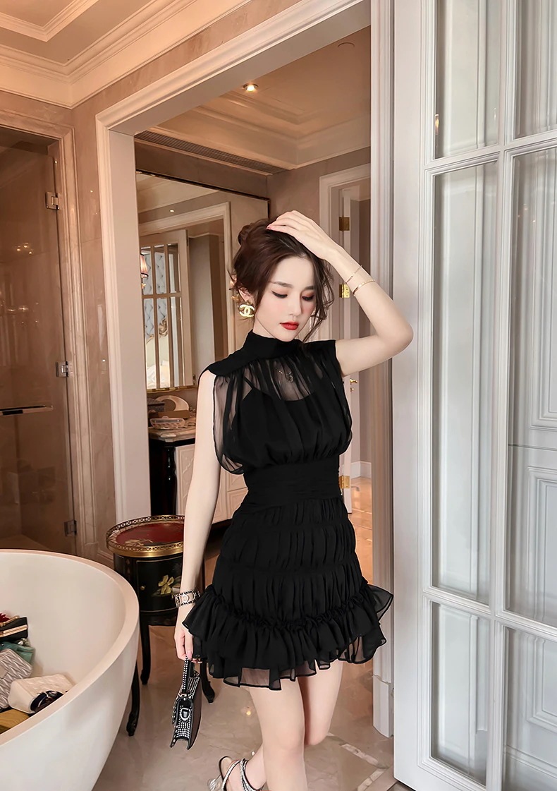 【JY.上品】 レース ドレス シフォン ティアードスカート 夏 ショート ノースリーブ チュール フォーマル パーティードレス キャバ 同窓会 結婚式 披露宴 卒業式 演奏会 二次会 【JY.上品】 レース ドレス シフォン ティアードスカート 夏 ショート ノースリーブ チュール フォーマル パーティードレス キャバ 同窓会 結婚式 披露宴 卒業式 演奏会 二次会