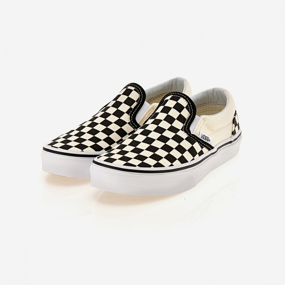 バンズクラシックスリッポン-チェッカーボードブラック/ホワイト VN000ZBUEO1-(チェッカーボード) ブラック/ホワイト バンズクラシックスリッポン-チェッカーボードブラック/ホワイト VN000ZBUEO1-(チェッカーボード) ブラック/ホワイト