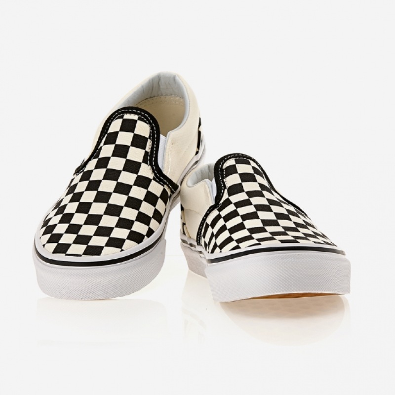 バンズクラシックスリッポン-チェッカーボードブラック/ホワイト VN000ZBUEO1-(チェッカーボード) ブラック/ホワイト バンズクラシックスリッポン-チェッカーボードブラック/ホワイト VN000ZBUEO1-(チェッカーボード) ブラック/ホワイト