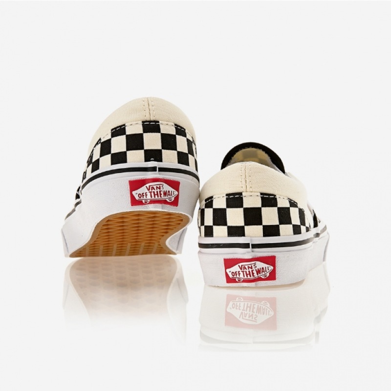 バンズクラシックスリッポン-チェッカーボードブラック/ホワイト VN000ZBUEO1-(チェッカーボード) ブラック/ホワイト バンズクラシックスリッポン-チェッカーボードブラック/ホワイト VN000ZBUEO1-(チェッカーボード) ブラック/ホワイト