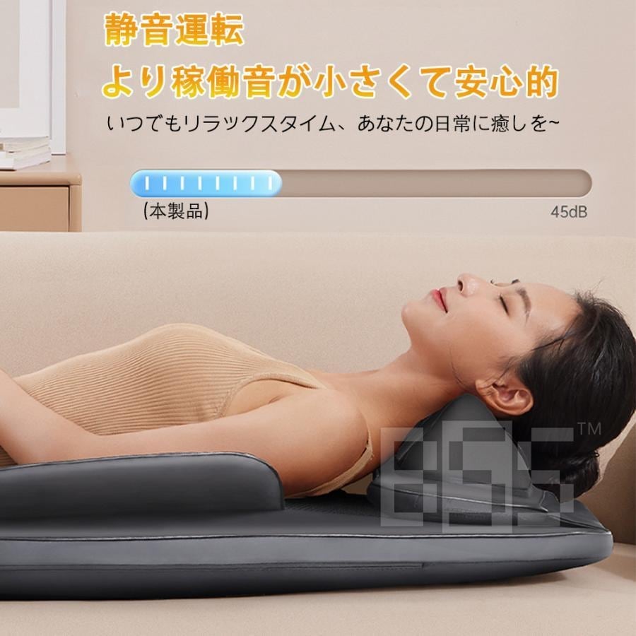 マッサージチェア マッサージシート シートマッサージャー マッサージ マッサージ器 マッサージ機 肩こり 指圧 揉み マッサージチェア 温熱ヒーター 3段階振動 肩 腰 背中 軽量 プレゼント 家庭用