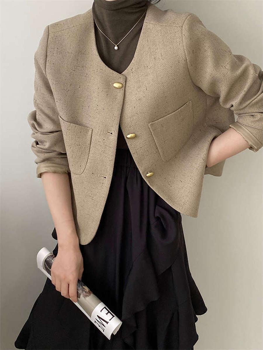 きれいめ 通勤 卒業式 レディース 裏地付き 入園式 ママ 仕事 フ 学校行事 ノーカラージャケット 通勤 アウター ショート デート 上品 ジャケット 謝恩会 ママスーツ トップス 母 大人 きれいめ 通勤 卒業式 レディース 裏地付き 入園式 ママ 仕事 フ 学校行事 ノーカラージャケット 通勤 アウター ショート デート 上品 ジャケット 謝恩会 ママスーツ トップス 母 大人