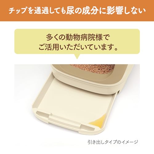 ニャンとも清潔トイレ 脱臭・抗菌チップ 大容量 大きめの粒 4.4L×4個(ケース販売) [猫砂] システムトイレ用