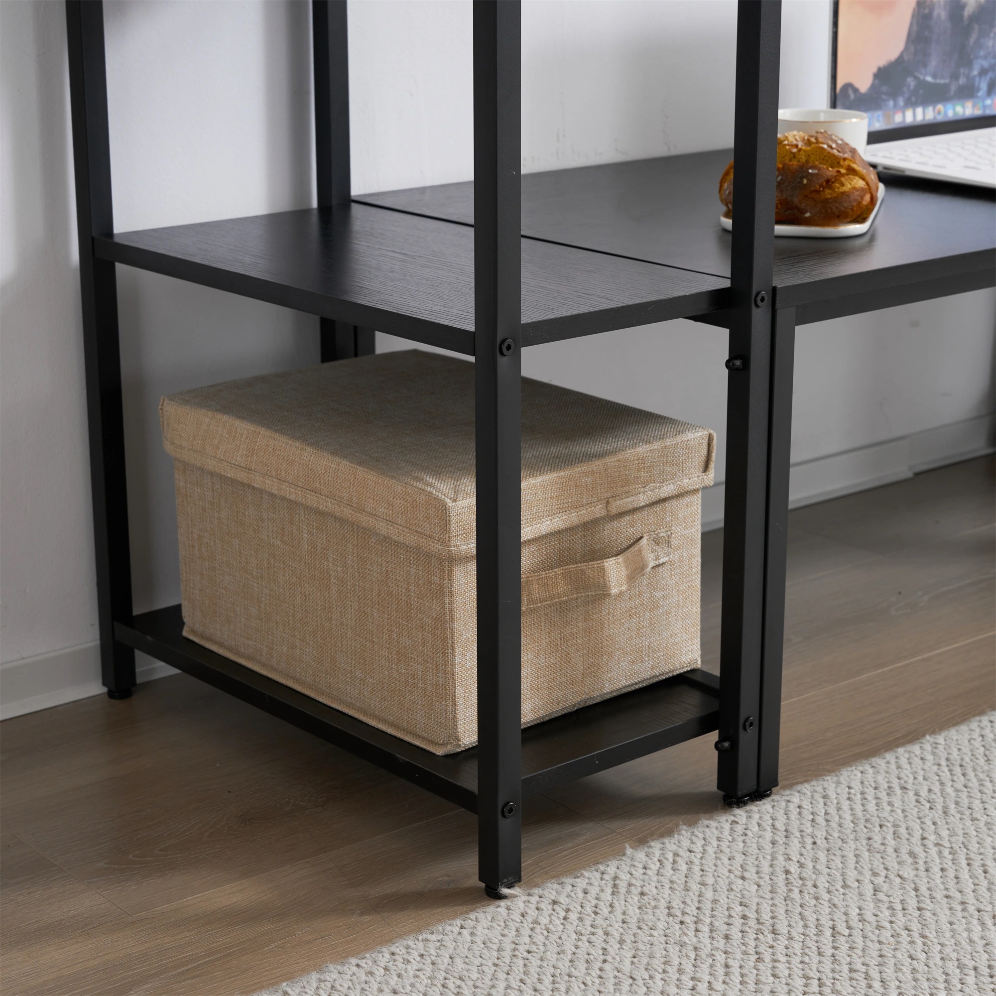 768【新色登場】【グレー】家具专门店 ロータイプデスク パソコンデスク 実用な一体分離両用 溢れる天然木の魅力 省スペース 3段シェルフ付 座デスク ミシン台 768【新色登場】【グレー】家具专门店 ロータイプデスク パソコンデスク 実用な一体分離両用 溢れる天然木の魅力 省スペース 3段シェルフ付 座デスク ミシン台