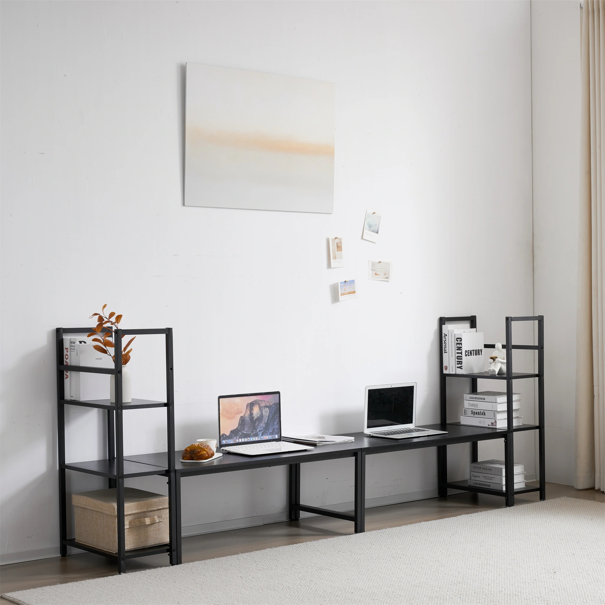 768【新色登場】【グレー】家具专门店 ロータイプデスク パソコンデスク 実用な一体分離両用 溢れる天然木の魅力 省スペース 3段シェルフ付 座デスク ミシン台 768【新色登場】【グレー】家具专门店 ロータイプデスク パソコンデスク 実用な一体分離両用 溢れる天然木の魅力 省スペース 3段シェルフ付 座デスク ミシン台