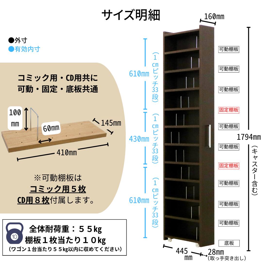 スライド式すき間収納ワゴン ボックス 本体 単品 高さ180cm 本棚 薄型 大容量 スリム 収納棚 漫画棚 本棚 コミック CD DVD キャスター付き マンガ 移動棚 F-591~ スライド式すき間収納ワゴン ボックス 本体 単品 高さ180cm 本棚 薄型 大容量 スリム 収納棚 漫画棚 本棚 コミック CD DVD キャスター付き マンガ 移動棚 F-591~