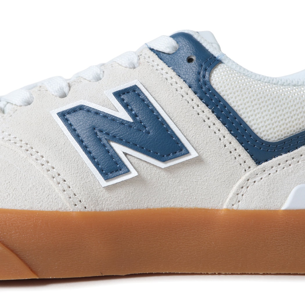 NEW BALANCE ニューバランス ヌメリック 574 スニーカー NM574VRU WHITE/BLUE ( ホワイト 白 ブルー 青 SKATE スケート メンズ ) NEW BALANCE ニューバランス ヌメリック 574 スニーカー NM574VRU WHITE/BLUE ( ホワイト 白 ブルー 青 SKATE スケート メンズ )