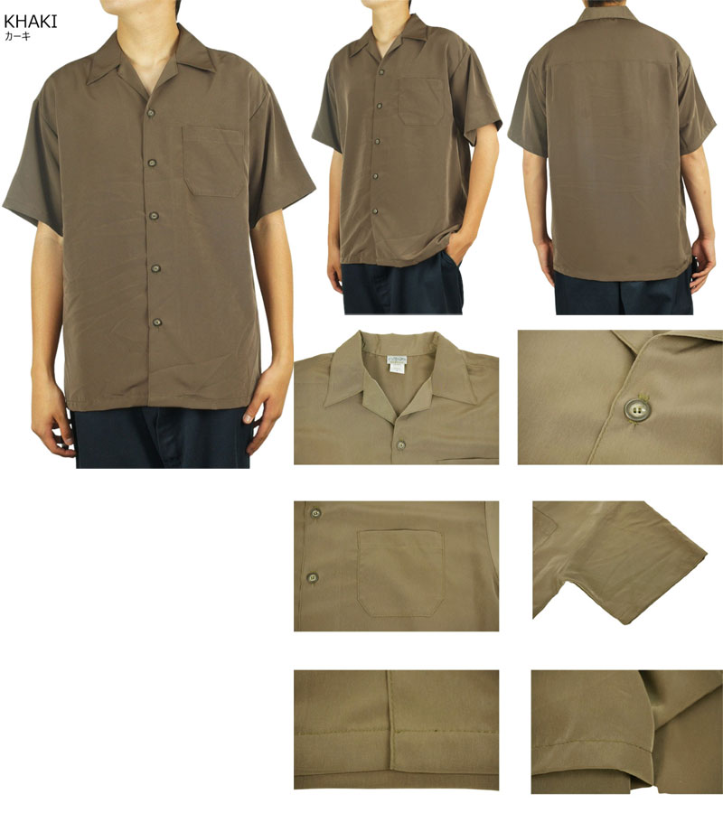 CALTOP キャルトップ カルトップメンズ シャツ【クリックポスト発送】3003 SS SHIRTSショートスリーブシャツBLACK(ブラック) KH