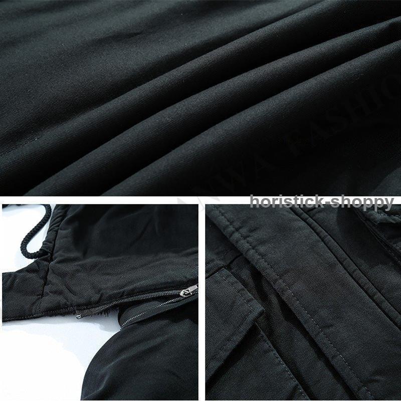 フード付きコート モッズコート メンズ 裏フリースジャケット