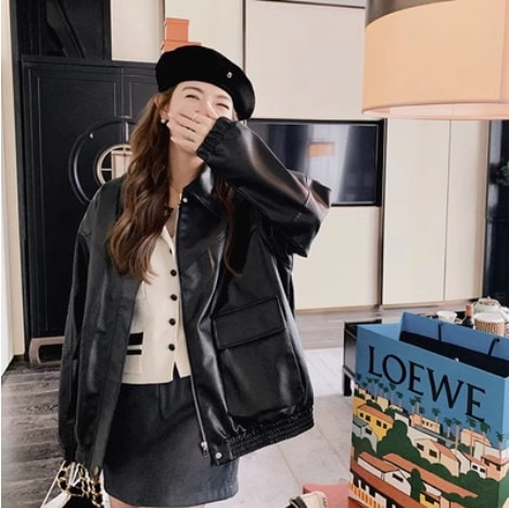 Qoo10] レディース ジャケット レザージャケット