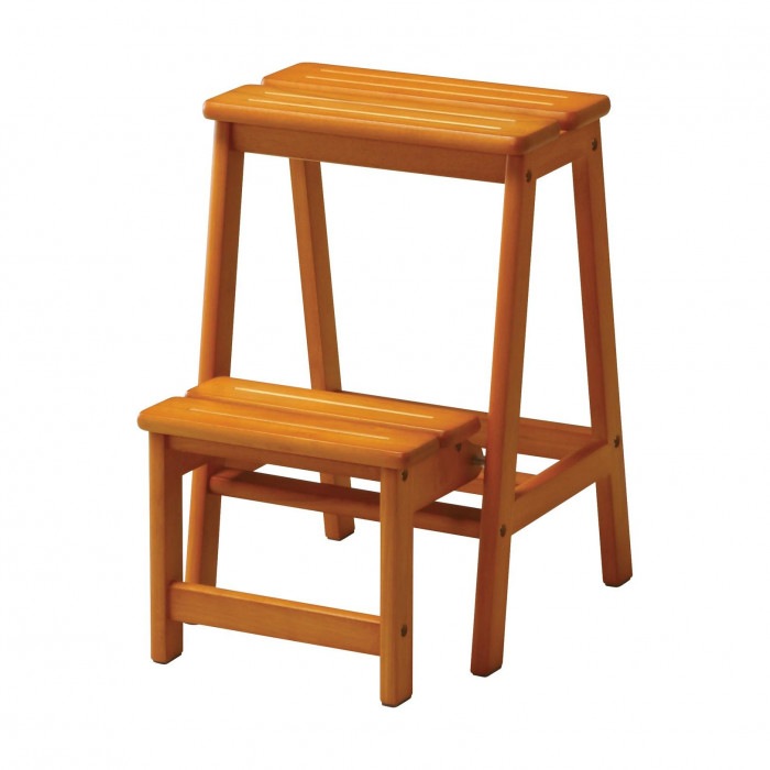 弘益(KOEKI) UTILITY 木製ステップチェア2段 ブラウン STC2BR 弘益(KOEKI) UTILITY 木製ステップチェア2段 ブラウン STC2BR