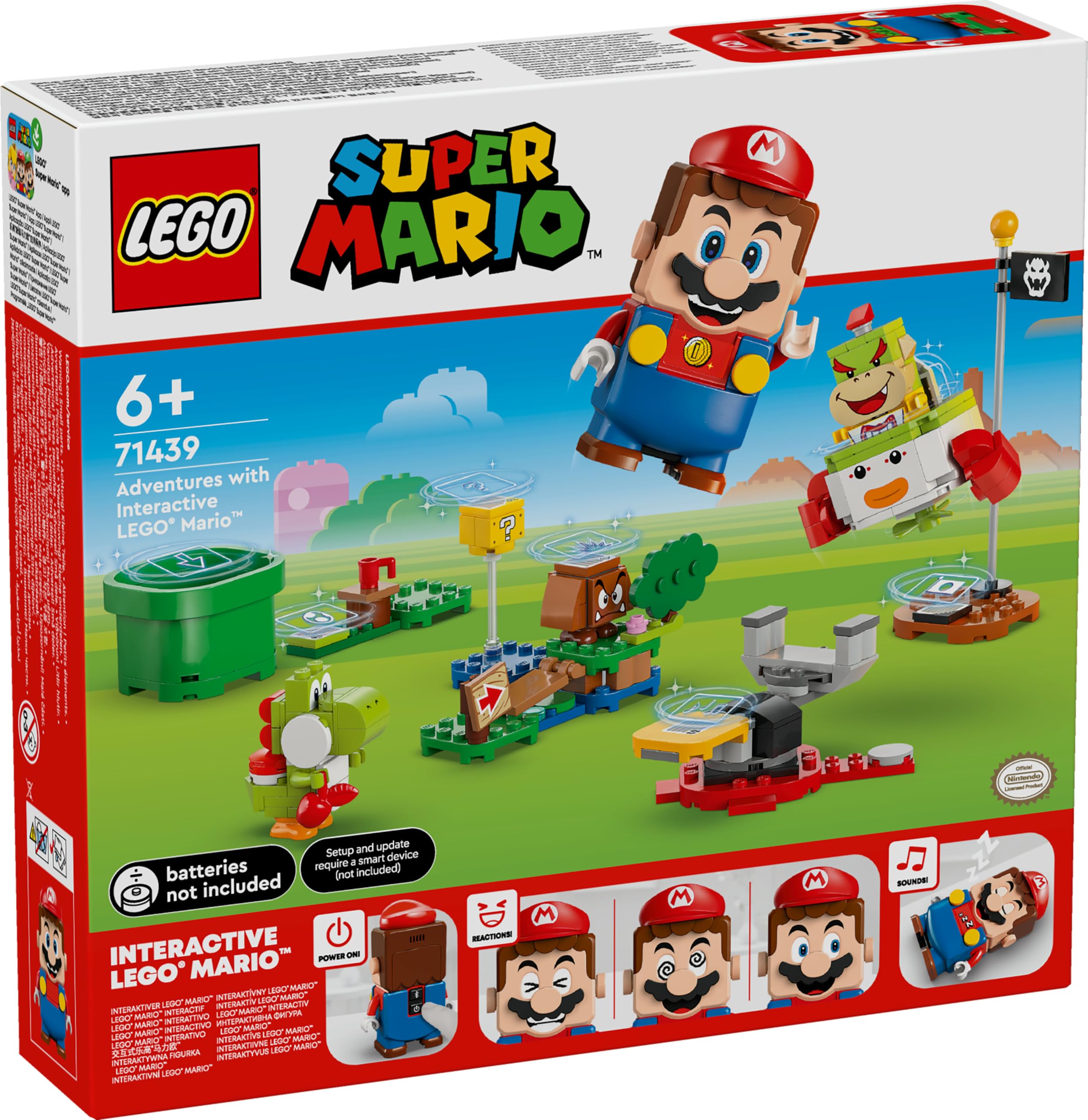 スーパーマリオ (R)マリオ と ぼうけん！ おもちゃ 玩具 クリスマスプレゼント プレゼント ブロック 男の子 女の子 子供 5歳 6歳 7歳 8歳 小学生 知育 人気