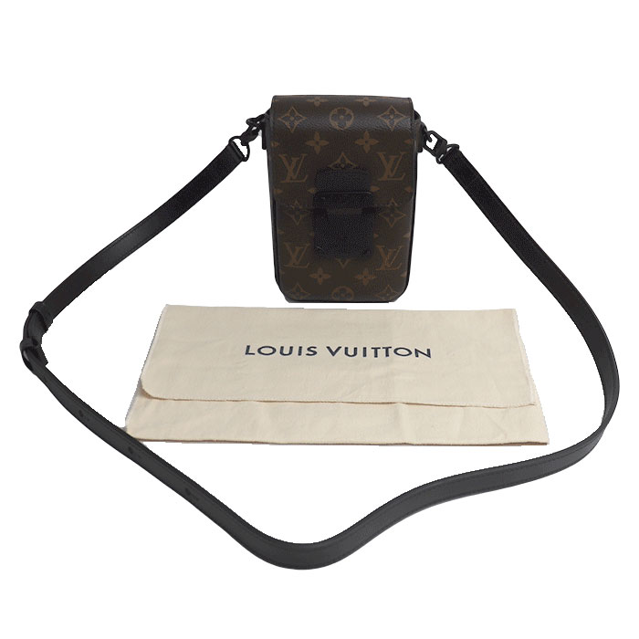 LOUIS VUITTON ルイ・ヴィトン Sロック ヴェルティカル・ウェアラブル ウォレット ショルダーバッグ ブラウン ブラック M81522 IC ユニセックス 中古 美品 LOUIS VUITTON ルイ・ヴィトン Sロック ヴェルティカル・ウェアラブル ウォレット ショルダーバッグ ブラウン ブラック M81522 IC ユニセックス 中古 美品